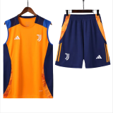 24-25 JUV Orange Tank top and shorts suit