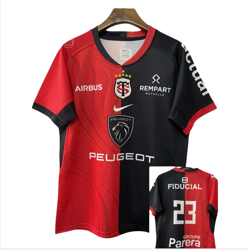 2024 Toulouse FC #23 Home Rugby Jersey