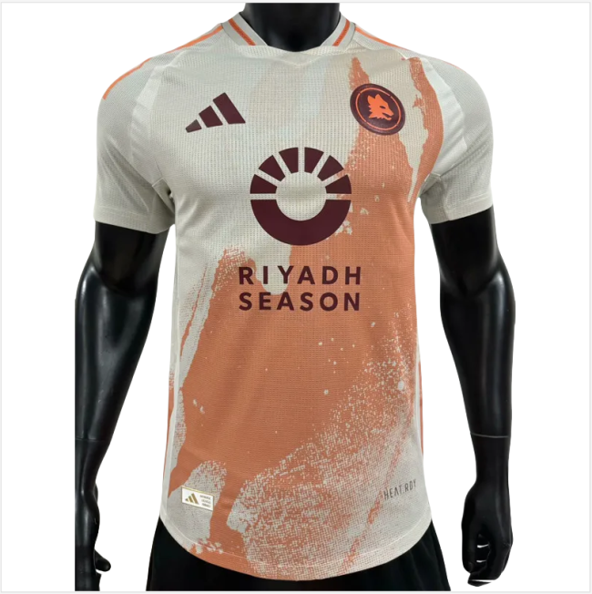 24-25 Roma Away Player Version Soccer Jersey