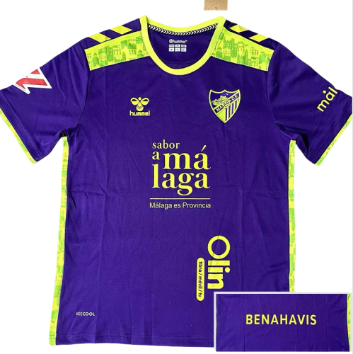 24-25 Malaga Away Fans Soccer Jersey