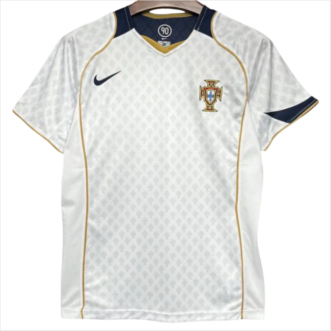 2004 Portugal Away Retro Soccer Jersey