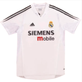 2004-2005 Real Madrid   Home Retro Soccer Jersey