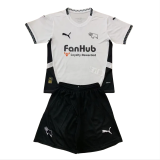 24-25 Derby County Home Kids Soccer Jersey