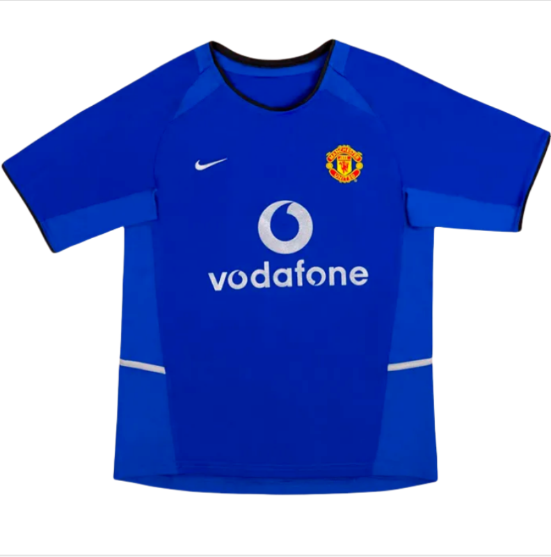 2002-2003 Man Utd Away Retro Soccer Jersey