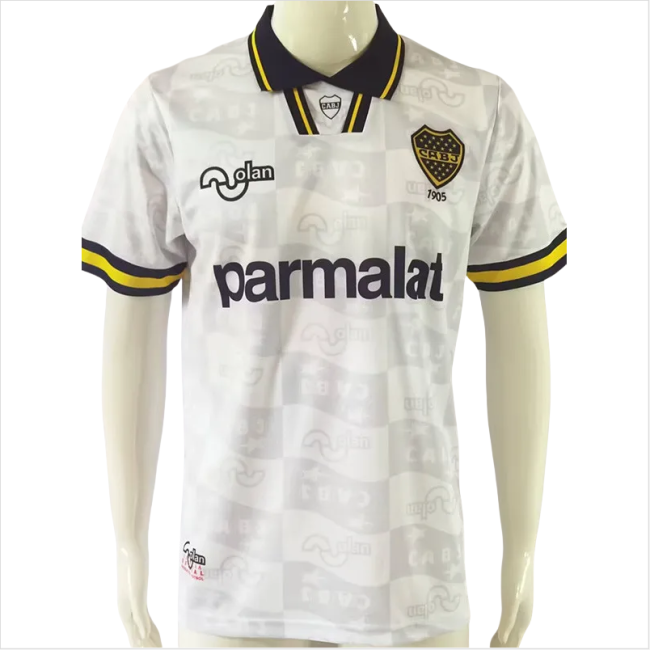 1995-1996 Boca Juniors Away Retro Soccer Jersey
