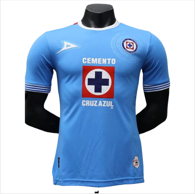 24-25 Cruz Azul Home Player Version Soccer Jersey