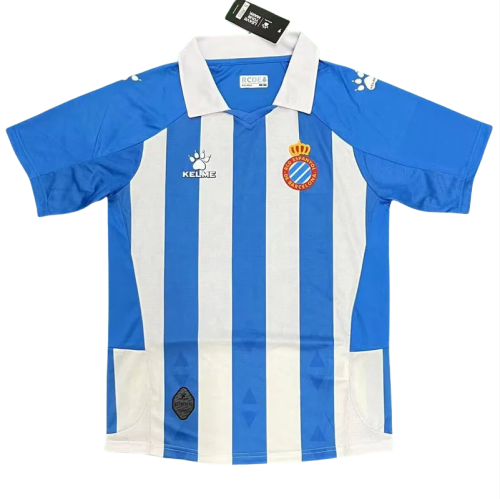 24-25 RCD Espanyol Home Fans Soccer Jersey