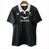 24-25 New Zealand All Blacks Home Rugby Jersey