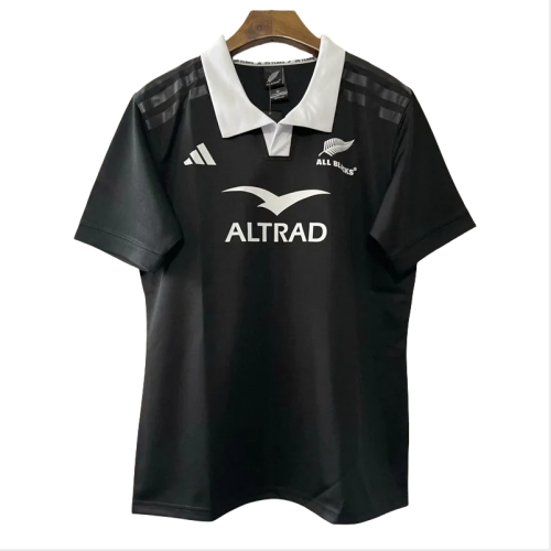 24-25 New Zealand All Blacks Home Rugby Jersey
