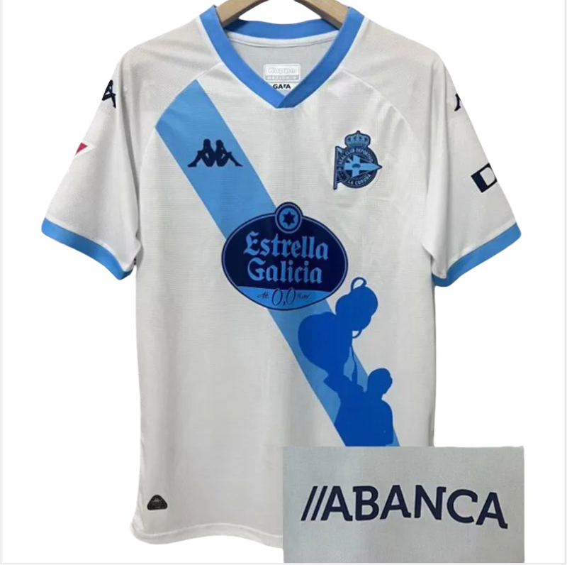 24-25 La Coruna Away Fans Soccer Jersey
