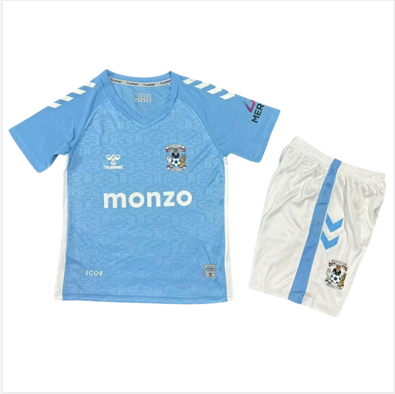 24-25 Coventry City Home Kids Soccer Jersey