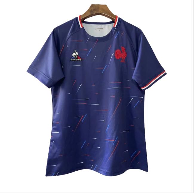 2024 France World Sevens Home Rugby Jersey