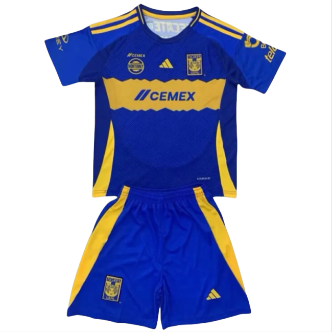 24-25 Tigres UANL Away Kids Soccer Jersey