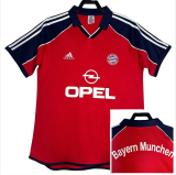 2000-2001 Bayern Home Retro Soccer Jersey
