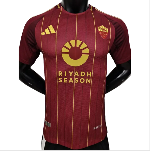 24-25 Roma Home Player Version Soccer Jersey