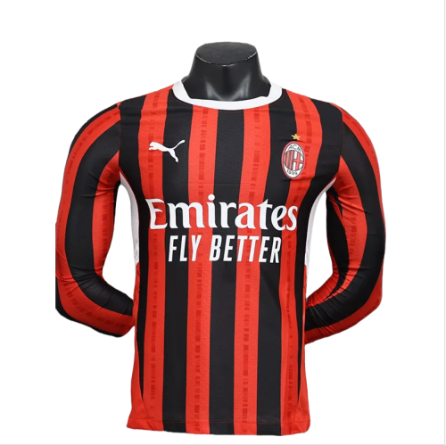 24-25 ACM Home Long Sleeve Player Version Soccer Jersey