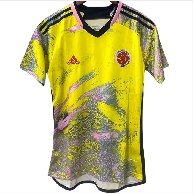 24-25 Colombia Yellow Fans Soccer Jersey