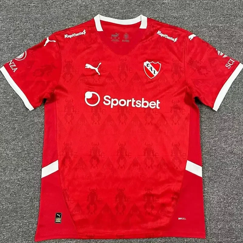 25-26 Atlético Independiente Home Fans Soccer Jersey