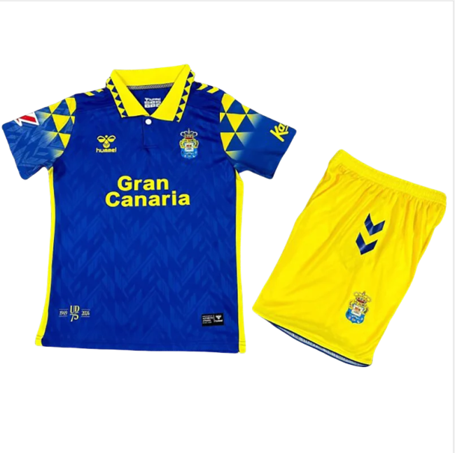 24-25 Las Palmas Away Kids Soccer Jersey
