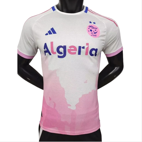 24-25 Algeria Pink White Special Edition Player Version Soccer Jersey #A30