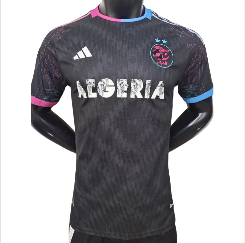 24-25 Algeria Black Special Edition Player Version Soccer Jersey