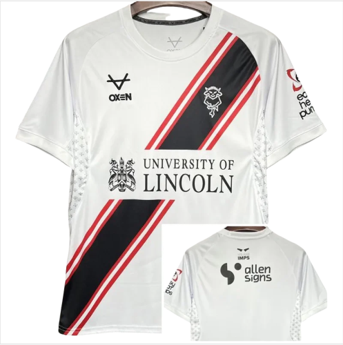 24-25 Lincoln City Away Fans Soccer Jersey
