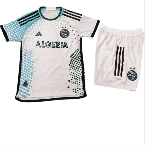 24-25 Algeria Green White Special Edition Kids Player Version Soccer Jersey (球员童装)