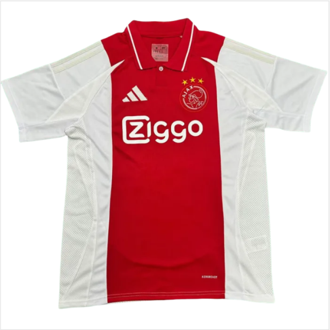 24-25 Ajax Home Fans Soccer Jersey