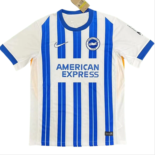 24-25 Brighton Home Fans Soccer Jersey