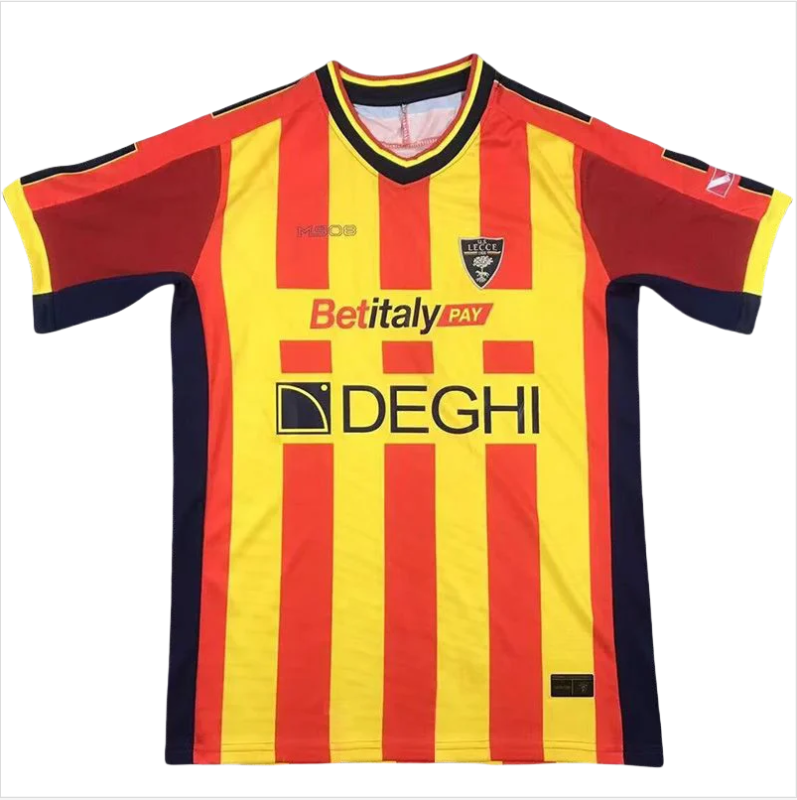 24-25 Lecce Home Fans Soccer Jersey