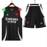 24-25 ARS Black Tank top and shorts suit