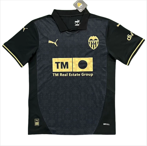 24-25 Valencia Away Fans Soccer Jersey