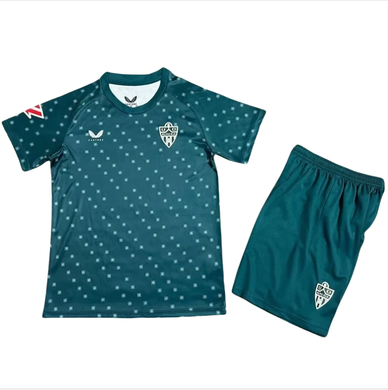 24-25 UD Almeria Away Kids Soccer Jersey