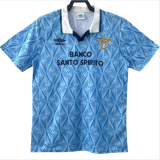 1991 Lazio Home Retro Soccer Jersey