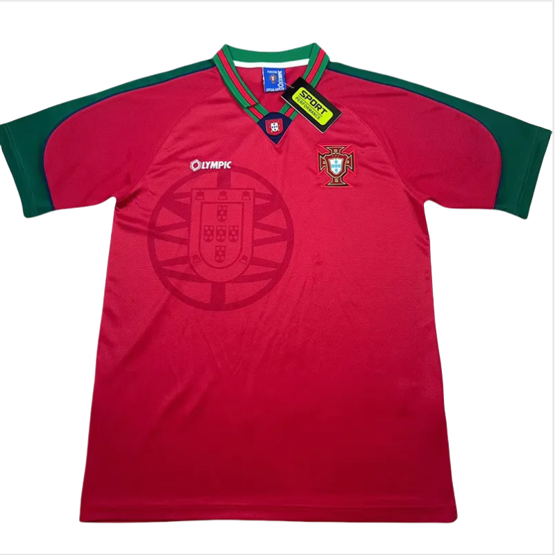 1996-1997 Portugal Home Retro Soccer Jersey