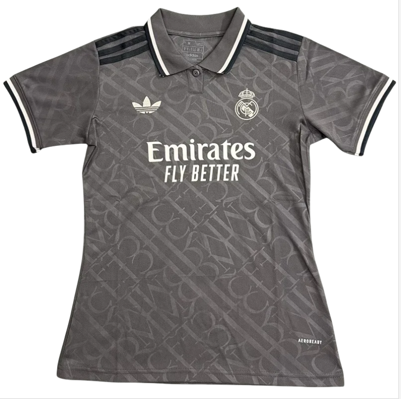 24-25 Real Madrid Away  Third Women Soccer Jersey