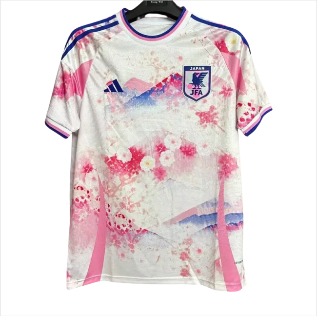 2024 Japan Pink White Special Edition Fans Soccer Jersey