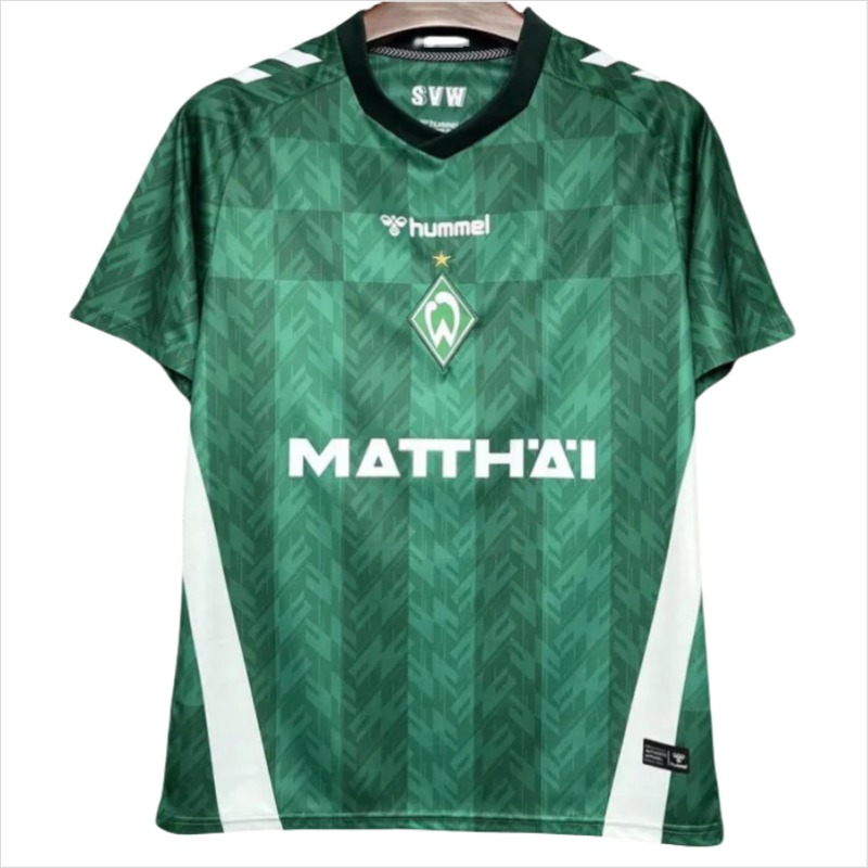 24-25 Werder Bremen Home Fans Soccer Jersey