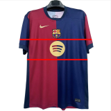24-25 Mens Barcelona Home 1:1 Fans Soccer Jersey