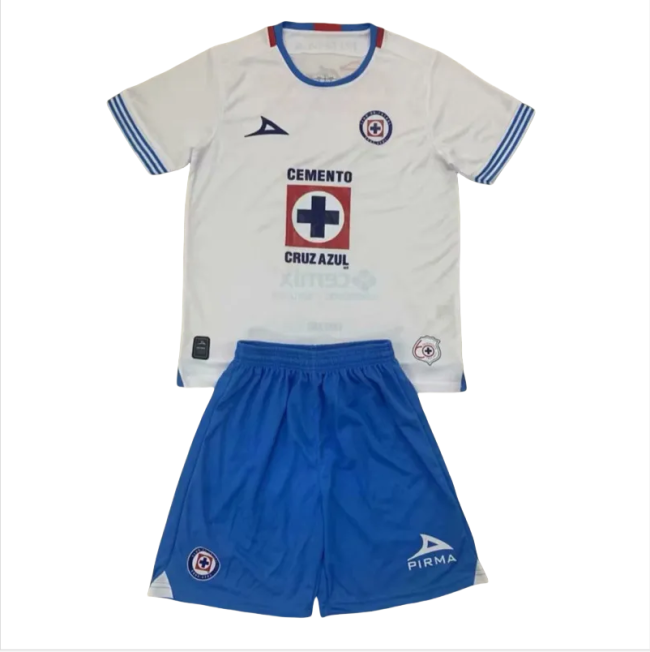 24-25 Cruz Azul Away Kids Soccer Jersey