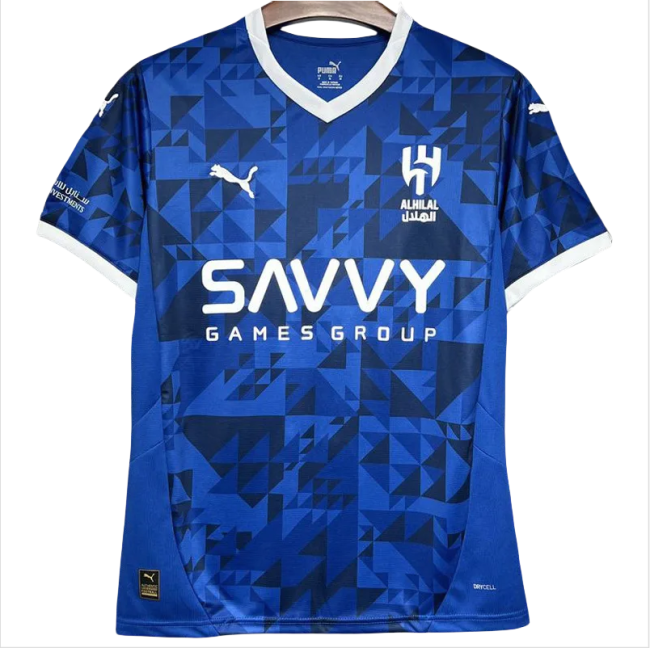 24-25 Al-Hilal Home Fans Soccer Jersey