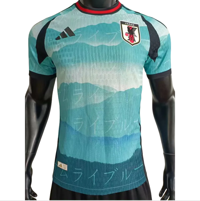 2024 Japan Lake Blue Special Edition Player Version Soccer Jersey