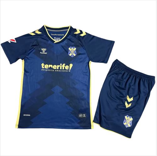 24-25 CD Tenerife Away Kids Soccer Jersey