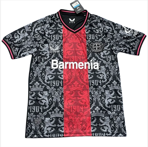 24-25 LeverKusen Black Fans Soccer Jersey