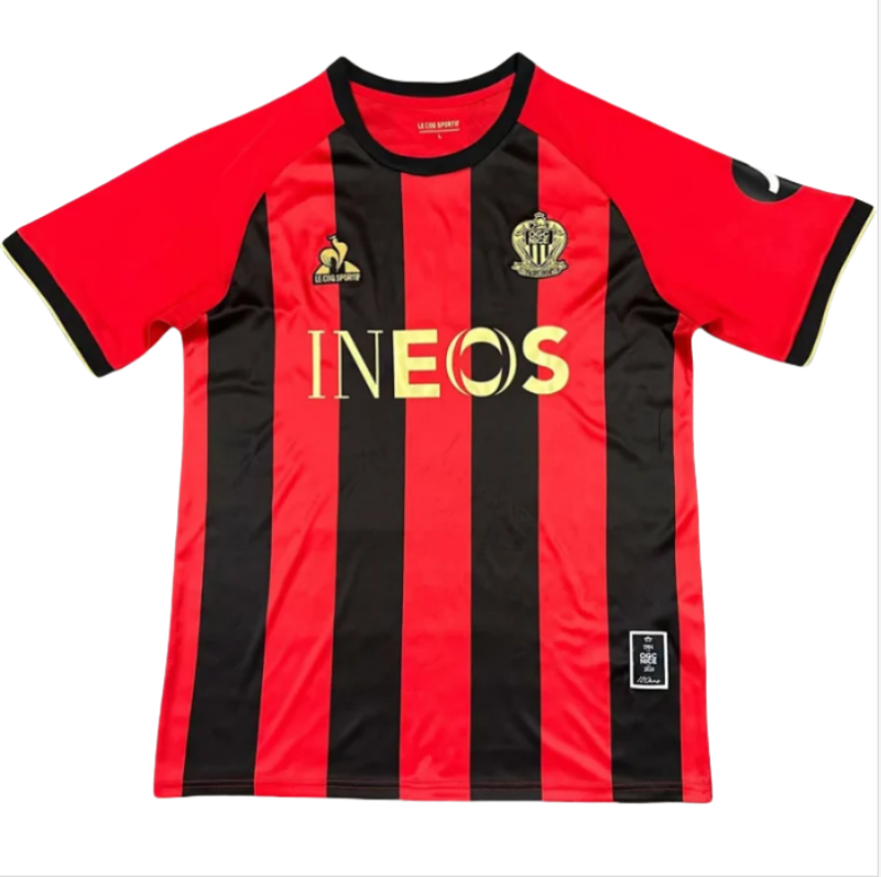 24-25 OGC Nice Home Fans Soccer Jersey