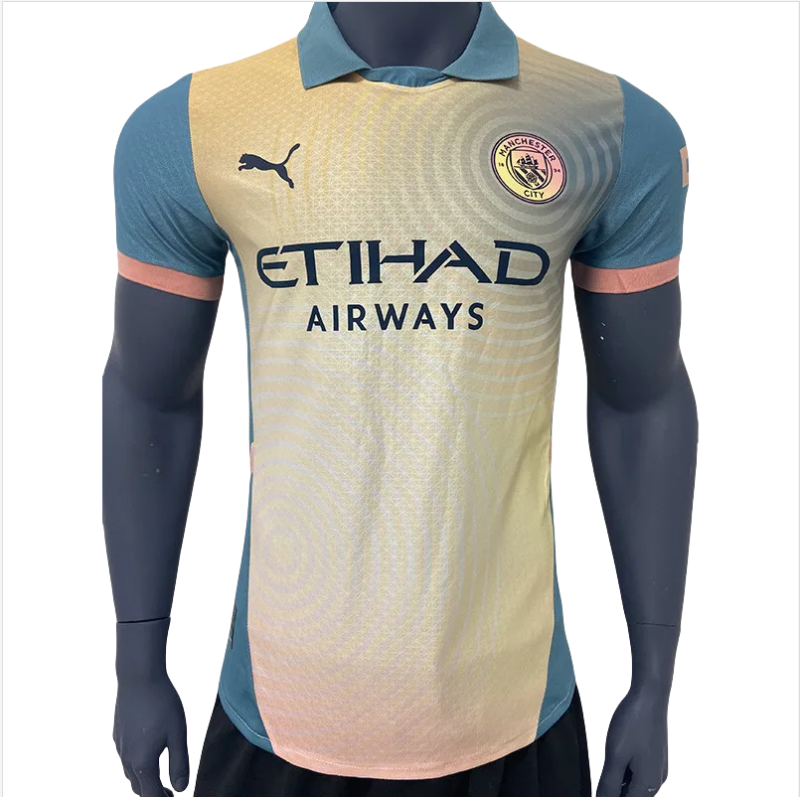 24-25 Man City Fourth Player Version Soccer Jersey