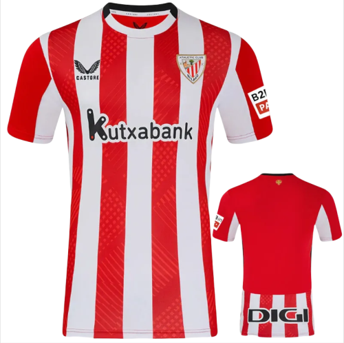 24-25 Bilbao Home Fans Soccer Jersey