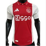 24-25 Ajax Home Player Version Soccer Jersey