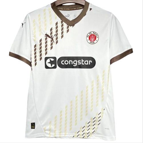 24-25 ST PAULI Away Fans Soccer Jersey