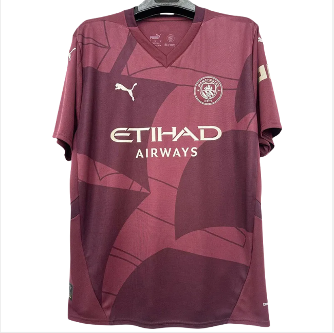 24-25 Man City Third Fans Soccer Jersey